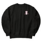 サバミケ、茶トラ、鍵しっぽ。のにゃんこクエスト　じゅもん Heavyweight Crew Neck Sweatshirt