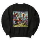 Paonのズーのゾンビくんの町２ Heavyweight Crew Neck Sweatshirt