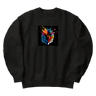 Ksdesignのカラーバースト・キュービカル Heavyweight Crew Neck Sweatshirt