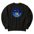 もふもふ堂の射手座 Heavyweight Crew Neck Sweatshirt