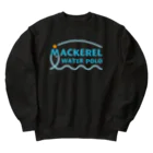 MACKEREL WATER POLOのMACKEREL（メインロゴカラー）片面プリント Heavyweight Crew Neck Sweatshirt