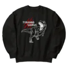 きら星のティラノサウルス Heavyweight Crew Neck Sweatshirt