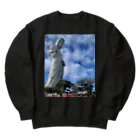 アベノ橋商店の白衣観音 Heavyweight Crew Neck Sweatshirt