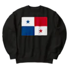 お絵かき屋さんのパナマの国旗 Heavyweight Crew Neck Sweatshirt