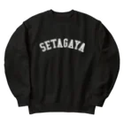 せたが屋さんの世田谷グッズ　ホワイトロゴ（setagaya item) Heavyweight Crew Neck Sweatshirt