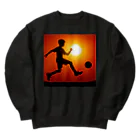 foot8のサッカー少年 Heavyweight Crew Neck Sweatshirt