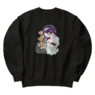 Chinchilla’ｓ（ちんちら～ず）の葉月なちゅえ＆ほわぷりちんちらーずコラボグッズ Heavyweight Crew Neck Sweatshirt