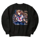 jiruchangのエネルギー全開！！ Heavyweight Crew Neck Sweatshirt