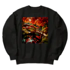 有栖の日本庭園2 Heavyweight Crew Neck Sweatshirt