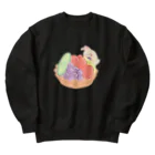 マロンのうさちゃんタルト Heavyweight Crew Neck Sweatshirt