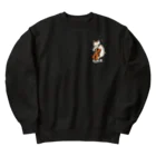 Ａｔｅｌｉｅｒ　Ｈｅｕｒｅｕｘのチェロを弾く猫 Heavyweight Crew Neck Sweatshirt