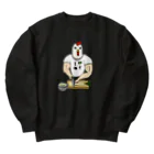 すとろべりーガムFactoryのひたすらネギを切るニワトリ男 Heavyweight Crew Neck Sweatshirt