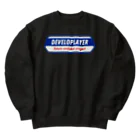 Spacemanship shopのDeveloplayer ロゴ Heavyweight Crew Neck Sweatshirt