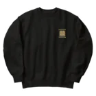 中華呪術堂（チャイナマジックホール）の双喜紋(喜喜)幸福のシンボル【小金】 Heavyweight Crew Neck Sweatshirt