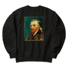 HermannStrasseのゴッホとフトアゴヒゲトカゲ Heavyweight Crew Neck Sweatshirt