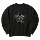 LalaHangeulのハングルスター　影 Heavyweight Crew Neck Sweatshirt