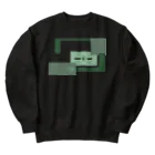 アリーヴェデルチャンネルSHOPのCYBER WINDOW GRN Heavyweight Crew Neck Sweatshirt