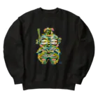 Gemo こうだともこのげもげも土偶 Heavyweight Crew Neck Sweatshirt