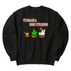 Lily bird（リリーバード）の鶏冠ブラザーズ 器入り Heavyweight Crew Neck Sweatshirt