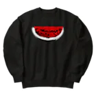 ヨープキャンが気になったのすいか -watermelon- 切 Heavyweight Crew Neck Sweatshirt