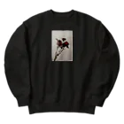 rilybiiのドライフラワー Heavyweight Crew Neck Sweatshirt