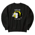 kocoon（コクーン）のお疲れさまオオカミ（濃色用） Heavyweight Crew Neck Sweatshirt