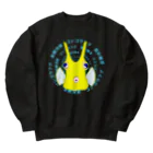 LalaHangeulのコンゴウフグ　日本語サークル Heavyweight Crew Neck Sweatshirt