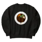 cotton-berry-pancakeのビーフシチューちゃん Heavyweight Crew Neck Sweatshirt