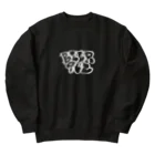 BEERquzのどうぐやのBeerquz tagging白 Heavyweight Crew Neck Sweatshirt