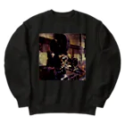 suparnaの昭和の風景 1 Heavyweight Crew Neck Sweatshirt