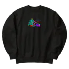 支配者様に投げ銭ショッッップのメリクリYA〜! Heavyweight Crew Neck Sweatshirt