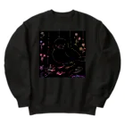 Lily bird（リリーバード）の文鳥スクラッチ Heavyweight Crew Neck Sweatshirt