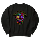 sandy-mのメキシコ風ドクロ Dia de muertos Heavyweight Crew Neck Sweatshirt