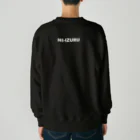 HI-IZURUのいずる丸後ろ姿　ヘビーウェイトスウェット（濃色仕様） Heavyweight Crew Neck Sweatshirt