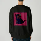 XVOs Garmentsの黒猫 ヘビーウェイトスウェット