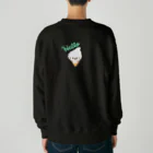 chiiis-chiiisのビションフリーゼ　フワモコちゃん Heavyweight Crew Neck Sweatshirt