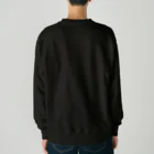 余命50ヶ月の昨今の情勢文字白ver Heavyweight Crew Neck Sweatshirt