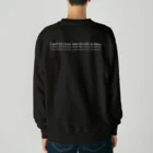 nattoooの部屋が散らかってると寂しくない Heavyweight Crew Neck Sweatshirt