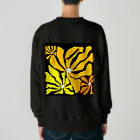 SeaSideAwayのSummerFlowers(ブラックver) Heavyweight Crew Neck Sweatshirt