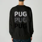 furebuhi　clubのグラフィックPUG！ ヘビーウェイトスウェット