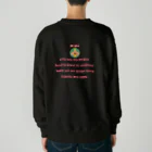 トイプードルのお爺さんのトイプードルのお爺さん オラオラオレンジ Heavyweight Crew Neck Sweatshirt