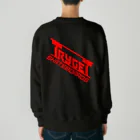 TRYGETサンプル実験中のTRYGET 黒　Ver2 Heavyweight Crew Neck Sweatshirt