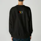 気分屋(モンスターマーチ)のMonster March by GEISP ver.白字 Heavyweight Crew Neck Sweatshirt