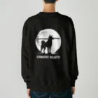 Samurai HeartsのBlack Pochi Heavyweight Crew Neck Sweatshirt