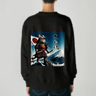 猫好き Japanの大和魂ねこ Heavyweight Crew Neck Sweatshirt