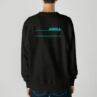 背中でアピールしてるのANEMIA 貧血 Heavyweight Crew Neck Sweatshirt