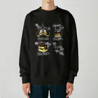 二子舎のたぬきケーキの食べ方 Heavyweight Crew Neck Sweatshirt