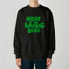 stereovisionのNight of the Living Dead_ロゴ Heavyweight Crew Neck Sweatshirt