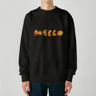 TOMOS martのHELLO琥珀 Heavyweight Crew Neck Sweatshirt