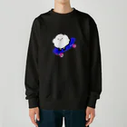 なまけものの風のスケボー風 Heavyweight Crew Neck Sweatshirt